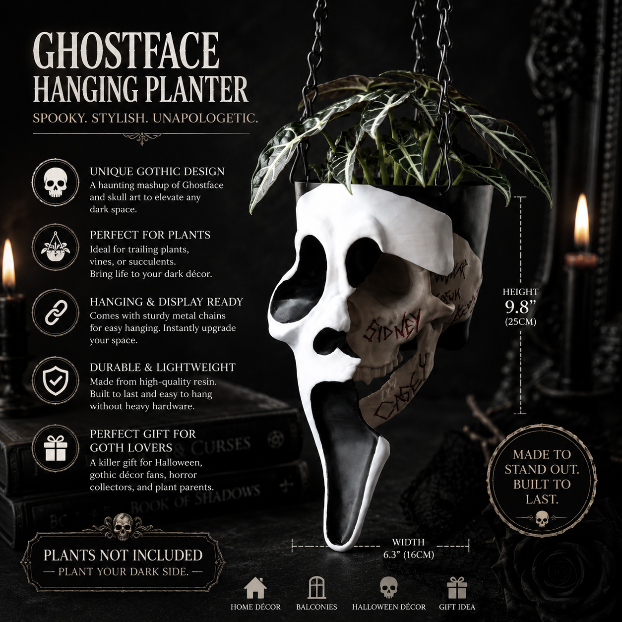 The Halloween Planters
