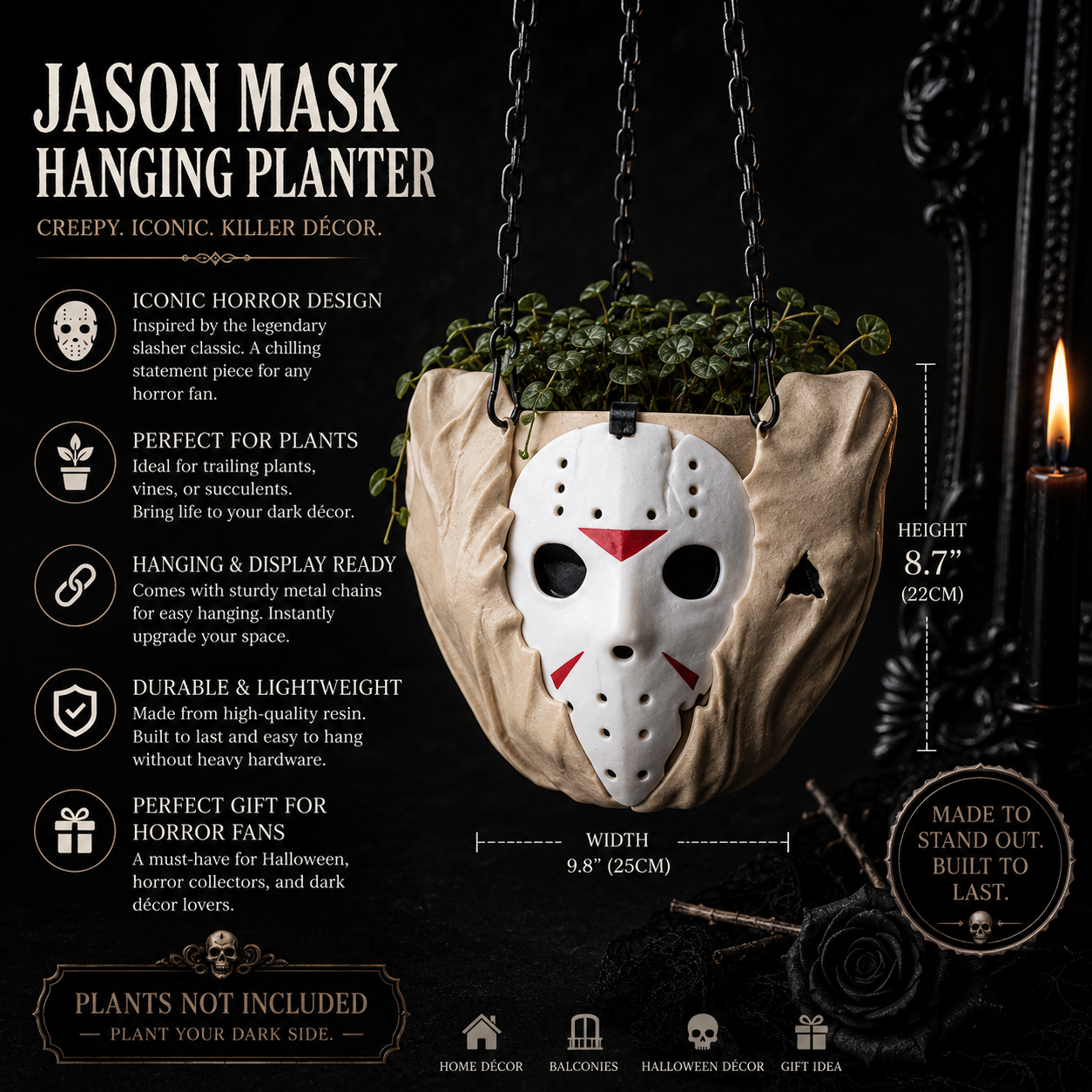 The Halloween Planters